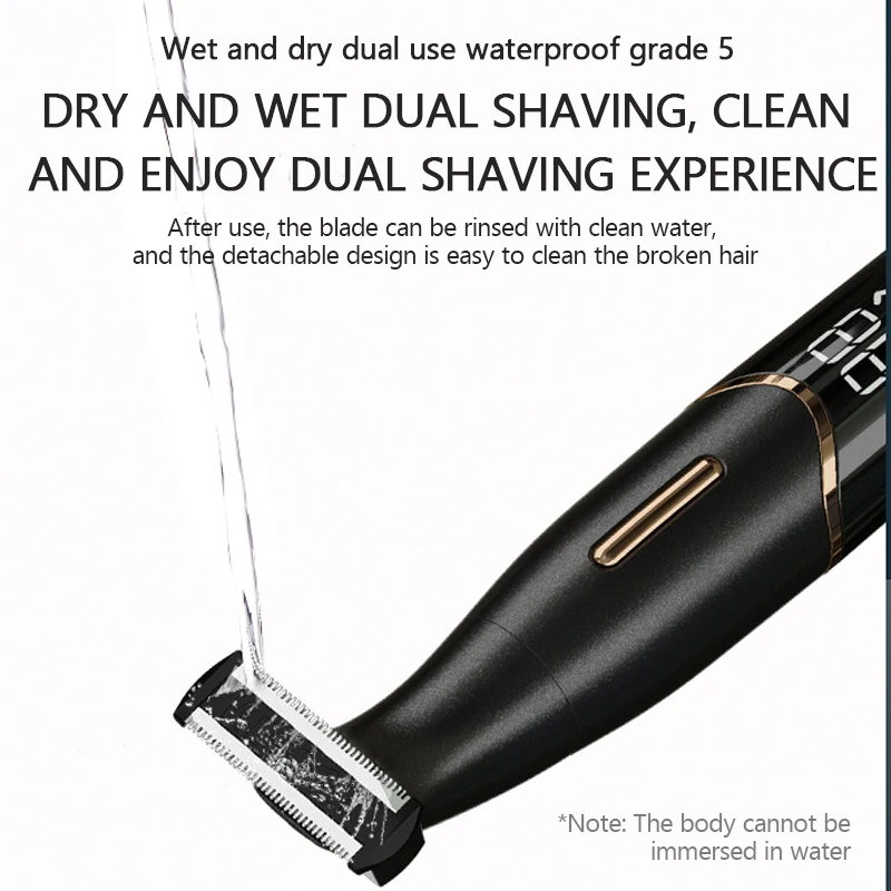 Men'S Face Grooming - Intimate Areas Haircut Precision Shaver Men