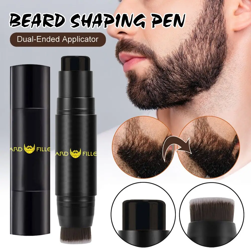 Shaving Brush Set - Beard Filling Stick Repair Stamp Waterproof