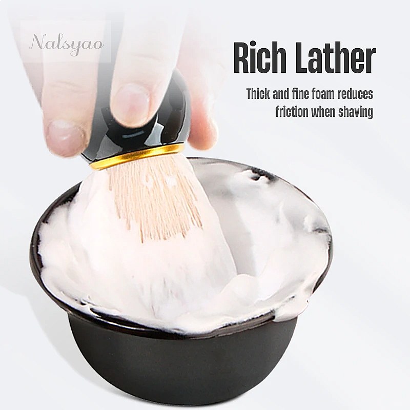 Shaving Bowl and Stand Profess - Shaving Brush Set ulasan dan harga