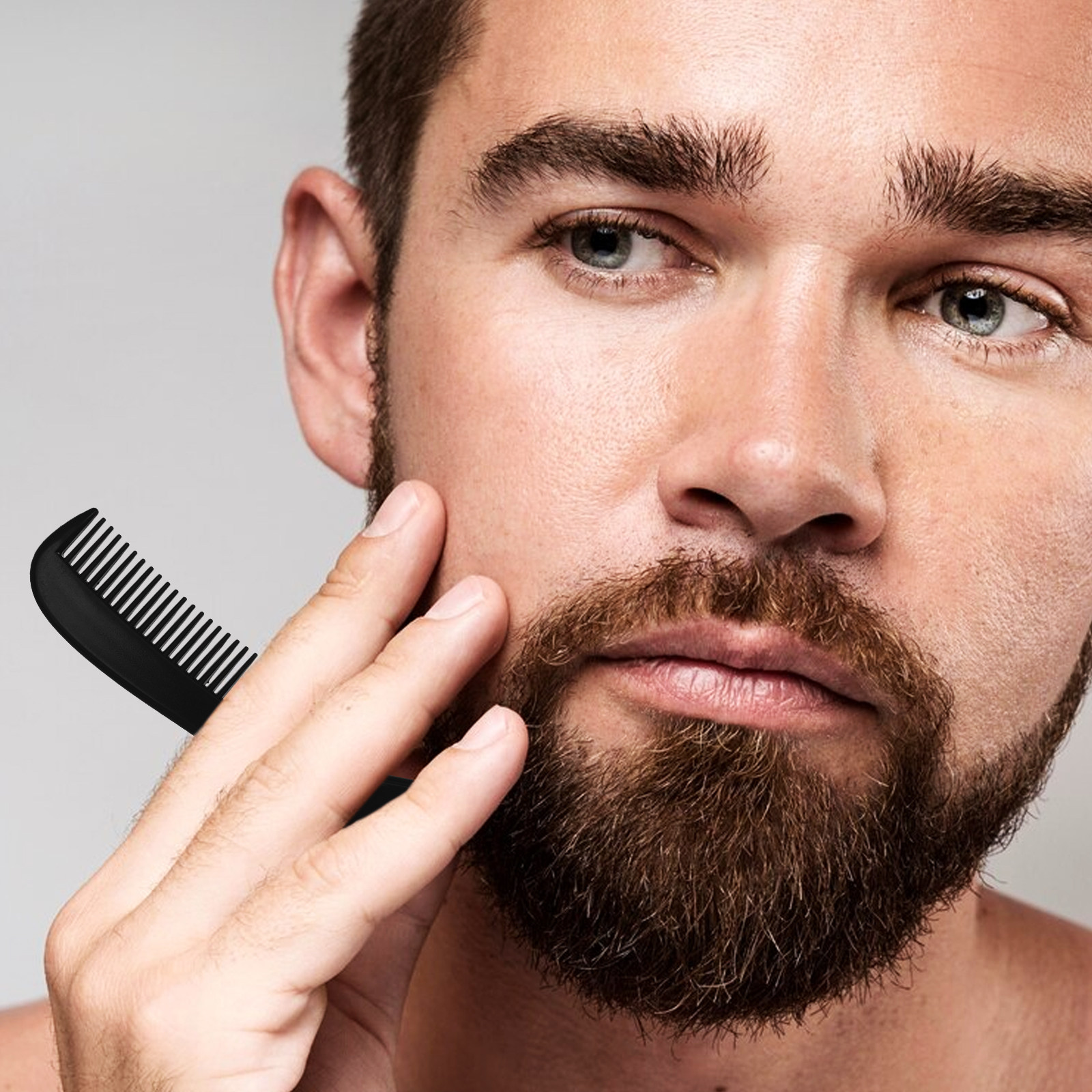 10Pcs Small Beard Comb for Men - Mens Grooming Tools ulasan dan harga