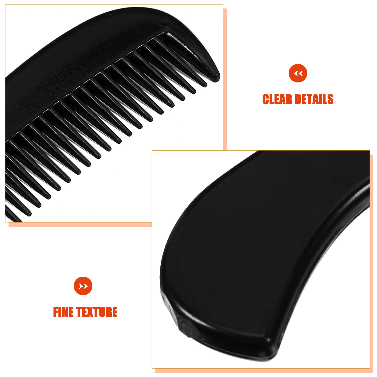 10Pcs Small Beard Comb for Men - Mens Grooming Tools ulasan dan harga