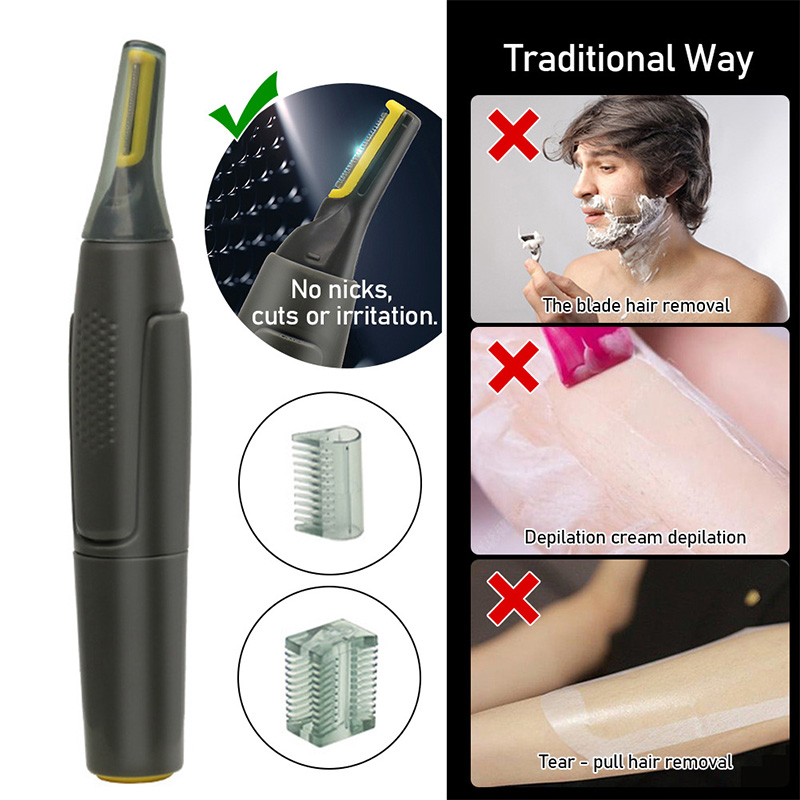 Nose Ear Face Trimmer Electric - Men'S Face Grooming ulasan dan harga
