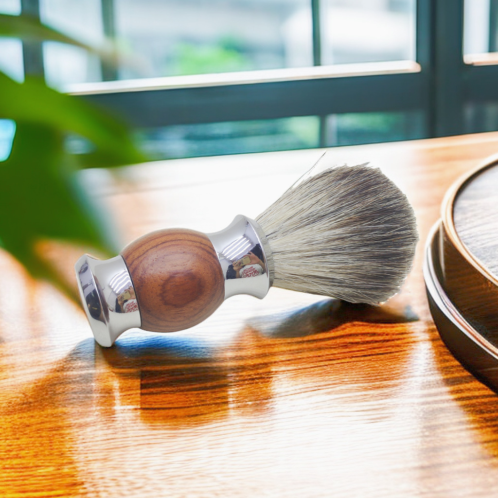 Safflower Rosewood Handle Razo - Shaving Brush Set ulasan dan harga