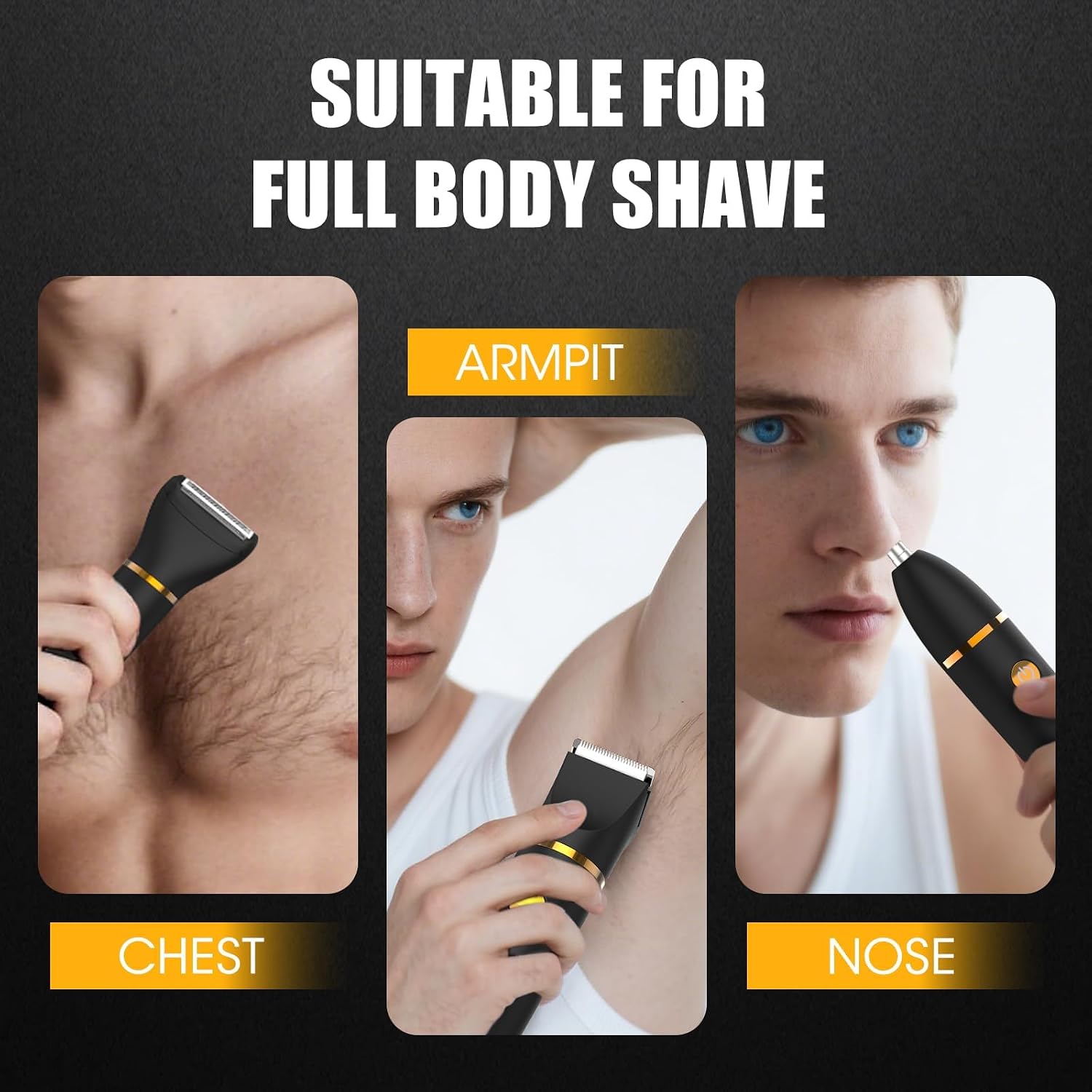 Body Trimmer for Men Woman, 3  - Men'S Grooming Hair Removal ulasan dan harga