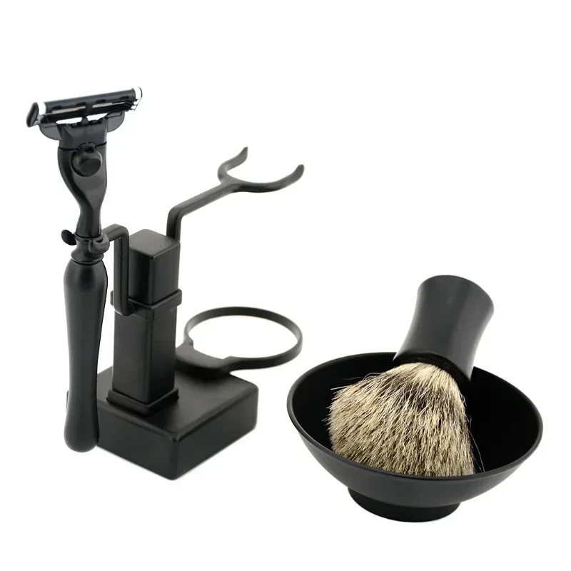 1pc Bathroom Barber Men's Meta - Shaving Brush Set ulasan dan harga