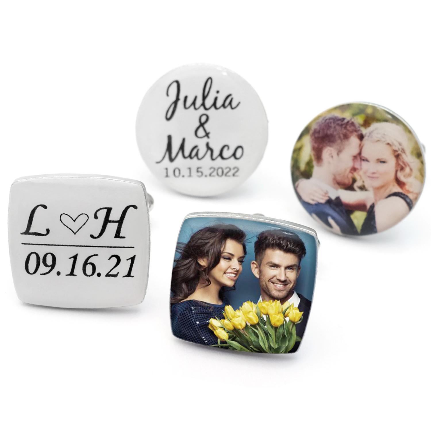 Personalised Photo Cufflinks M - Men'S Grooming & Health Made Simple ulasan dan harga