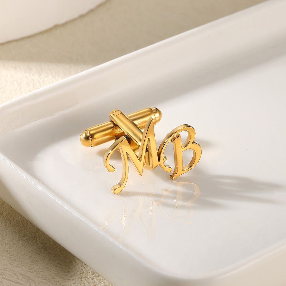 Customized Initial Letter Cuff - Men'S Grooming & Health Made Simple ulasan dan harga