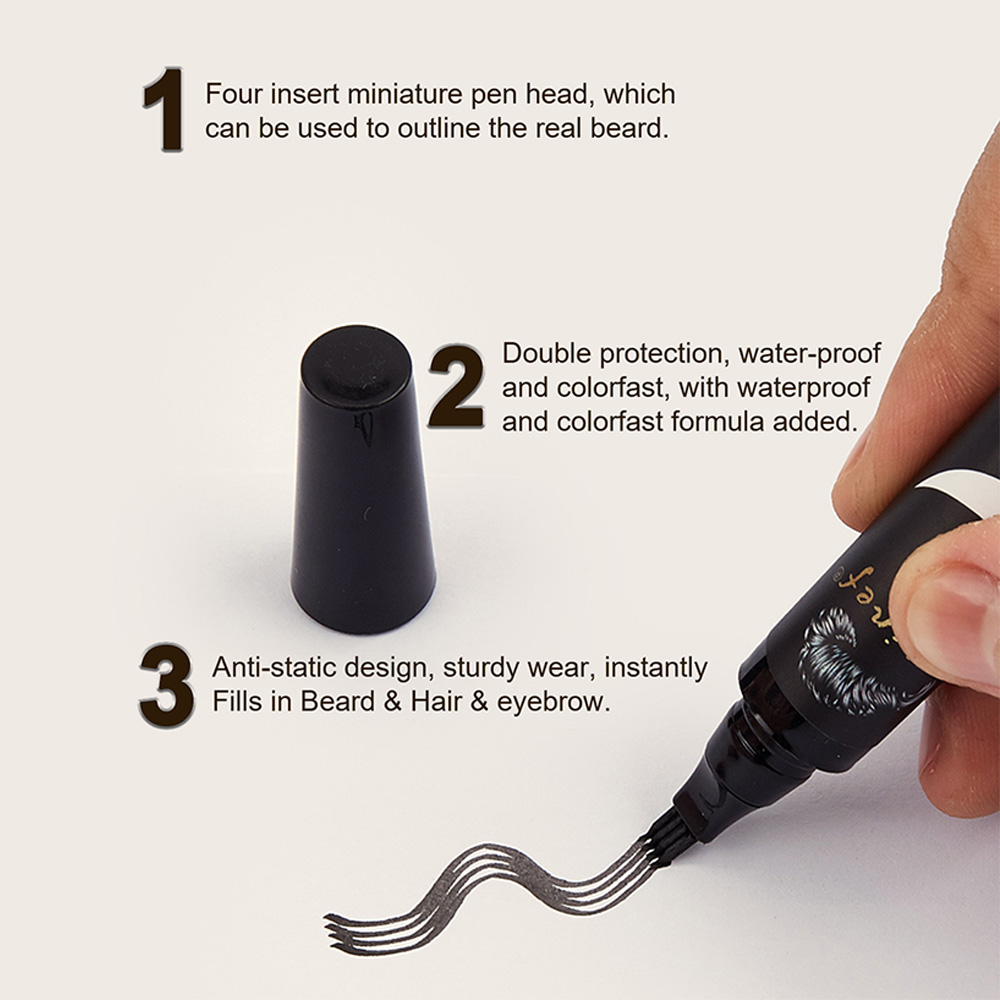 Beard Pen Filler Single Piece  - Shaving Brush Set ulasan dan harga