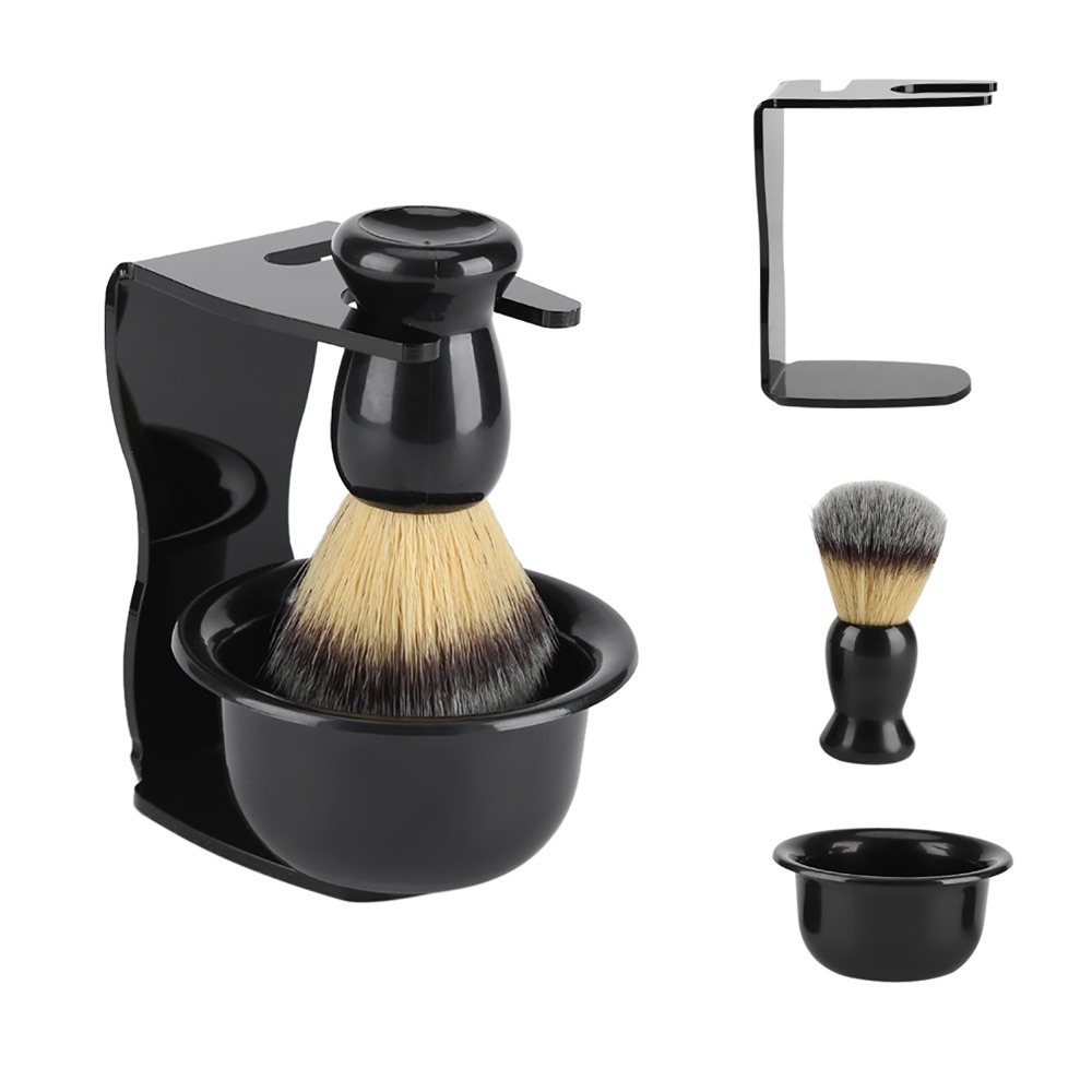 3Pcs Easy Foaming Practical Sh - Shaving Brush Set ulasan dan harga