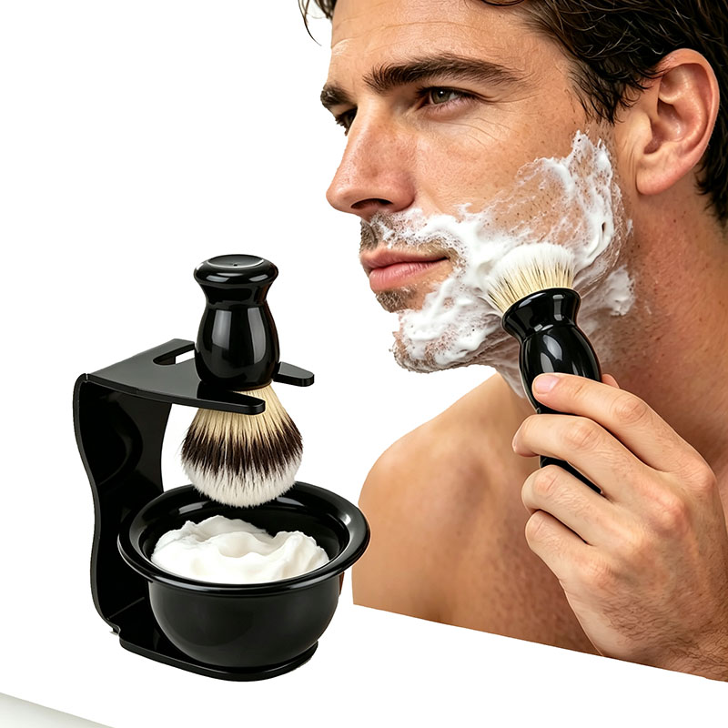Shaving Brush Set with Stand 3 - Shaving Brush Set ulasan dan harga