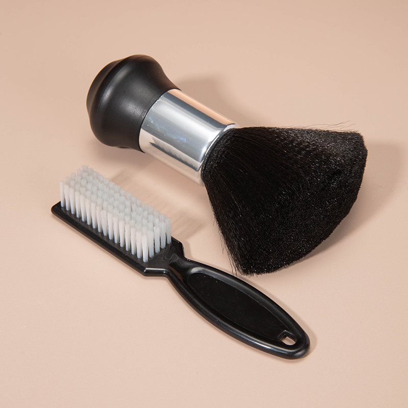 Hairdressing Soft Brush Black  - Shaving Brush Set ulasan dan harga