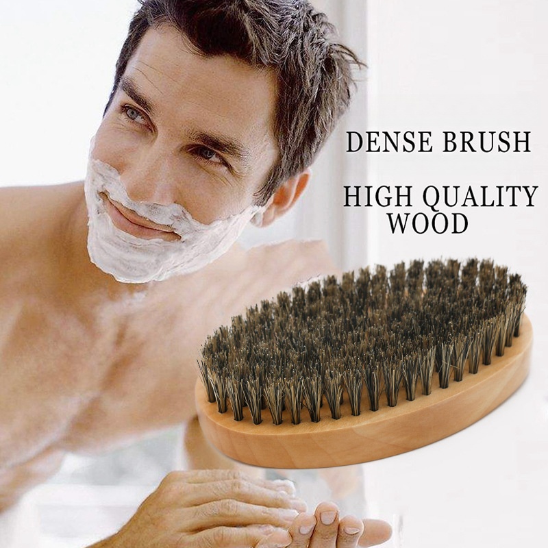 Men's Shaving Brush Set Boar B - Shaving Brush Set ulasan dan harga