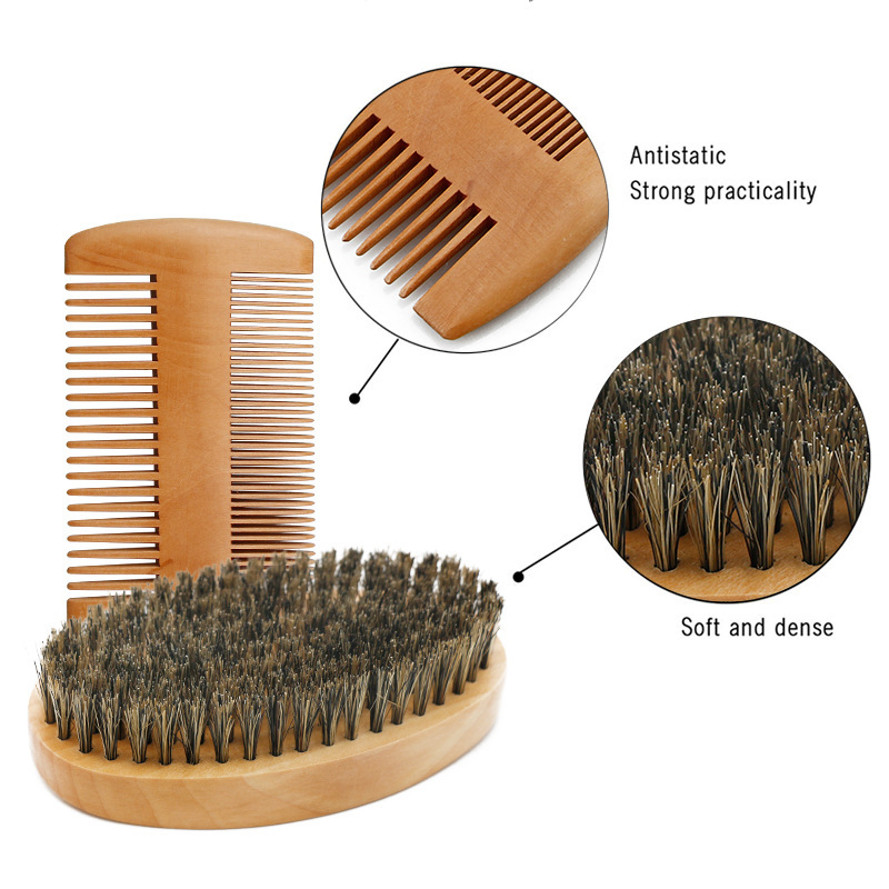 Men's Shaving Brush Set Boar B - Shaving Brush Set ulasan dan harga
