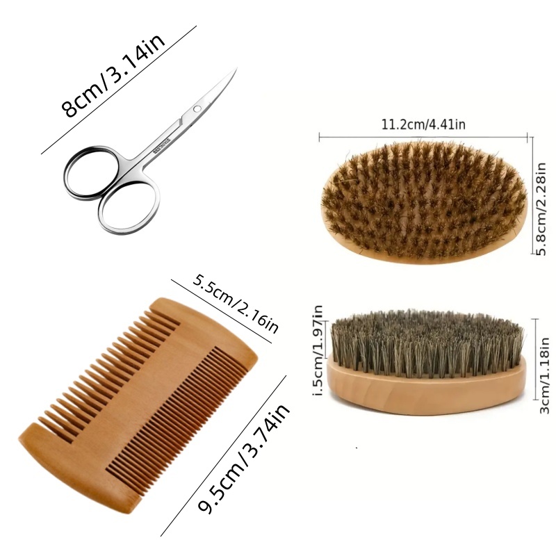 Men's Shaving Brush Set Boar B - Shaving Brush Set ulasan dan harga