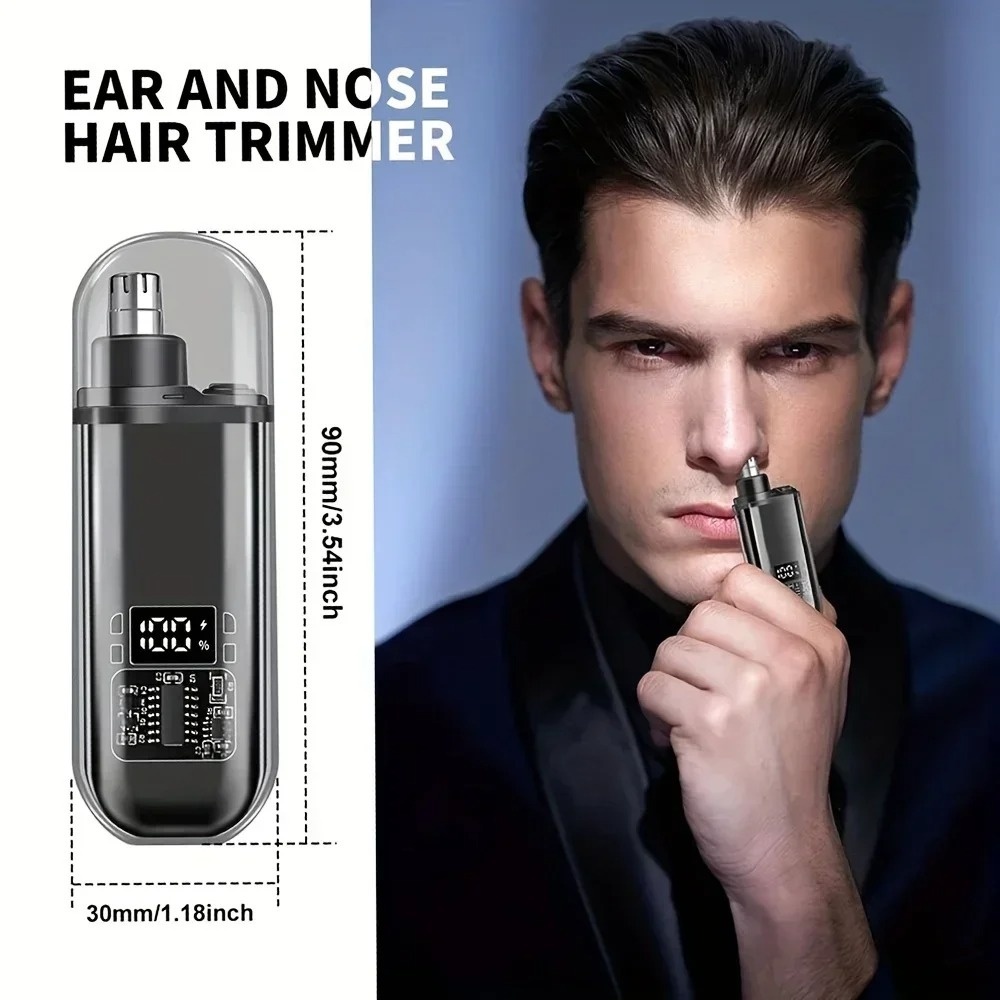 Nose Ear Hair Trimmer Electric - Men'S Grooming Hair Removal ulasan dan harga