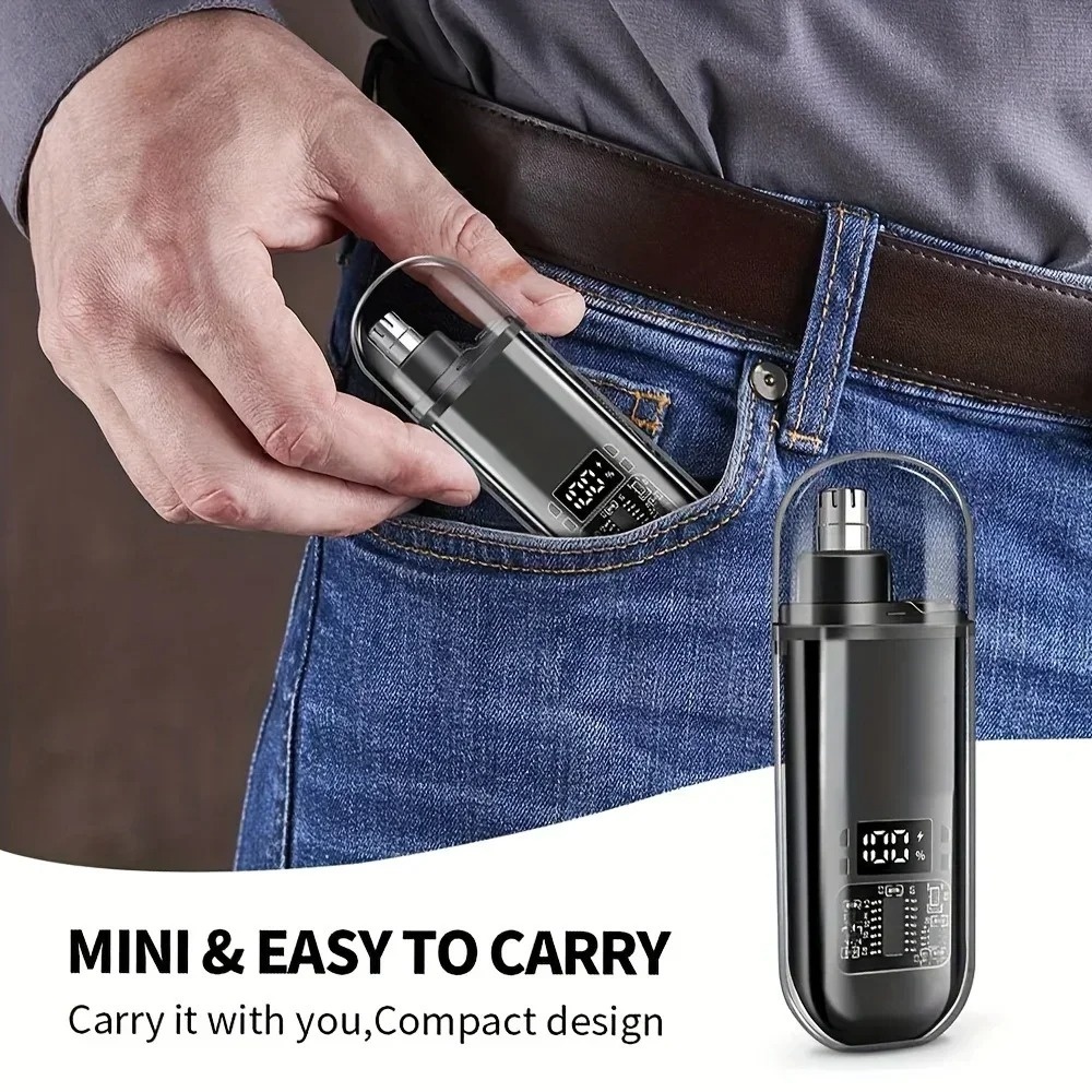 Nose Ear Hair Trimmer Electric - Men'S Grooming Hair Removal ulasan dan harga